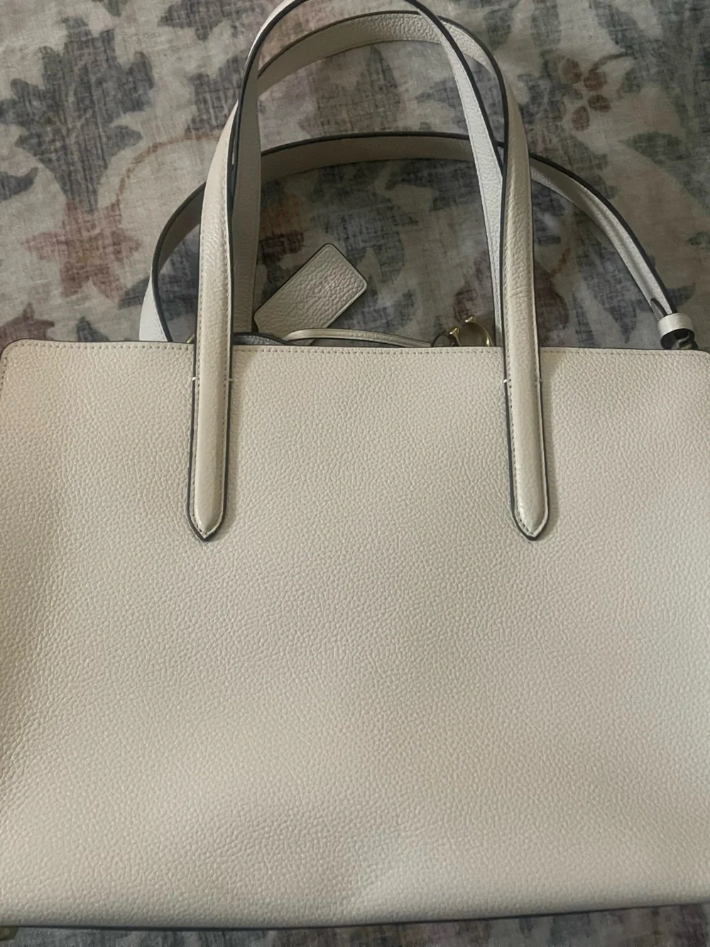 Coach Pebble Leather Carter Carryall 28